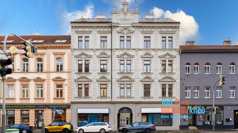 Prodej bytu 2+kk, 52,9 m² s terasou, Praha 8 - Libeň
