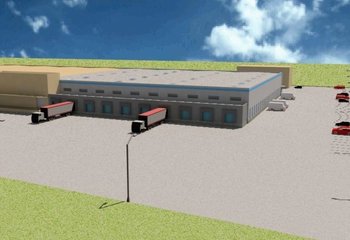 Skladový areál Otovice - nová výstavba
