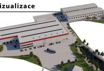 Pronájem skladových a výrobních prostor - Újezdeček