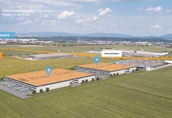 Prenájom výrobných alebo skladových priestorov- Košice / Warehouse and production halls for lease in Košice