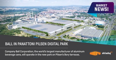 Ball Corporation bude využívat prostory v Panattoni Pilsen Digital Parku