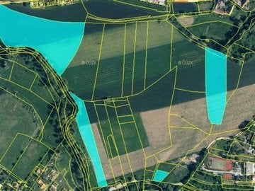 Prodej Pole, 44 947 m², Kostelec nad Labem - Rudeč