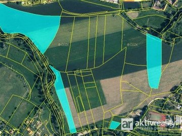 Prodej Pole, 44 947 m², Kostelec nad Labem - Rudeč