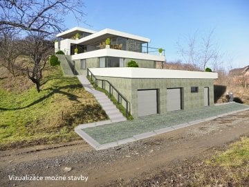Prodej stavebního pozemku 2735 m2 k bydlení v Blučině