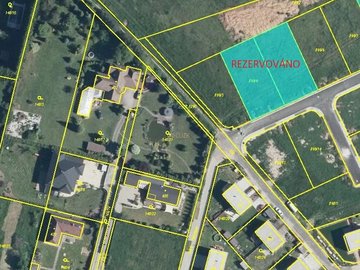Prodej dvou sousedících pozemků k bydlení 2 x 800 m2 Úhonice, Praha Západ
