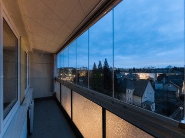 Prodej slunného bytu 2kk, 49m2, zasklená lodžie, Neratovice okr. Mělník