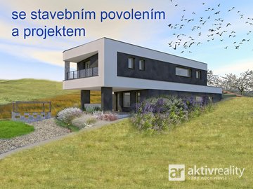 Pozemek k bydlení, s projektem a st. povolením, 1359 m² - Borkovany