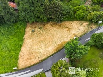 Prodej stavebního pozemku,  970 m² - Vrané nad Vltavou