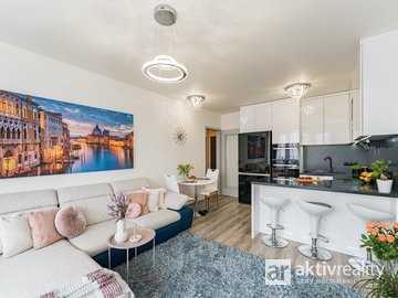 Prodej bytu v novostavbě 2+kk, 61m² - Praha - Hloubětín