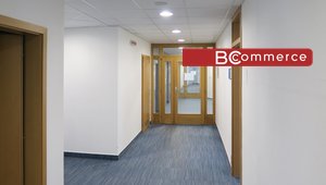 Pronájem moderní uzavřené kancelářské jednotky, 200m2