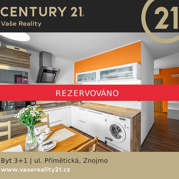 Prodej bytu 3+1 (70 m2), v centru města Znojma