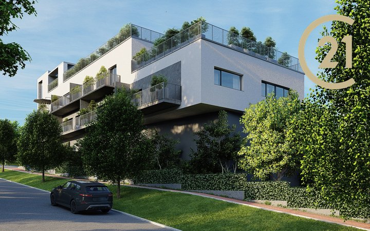 Prodej bytu 2+KK 92,75 m² s balkonem, Brno - Královo Pole