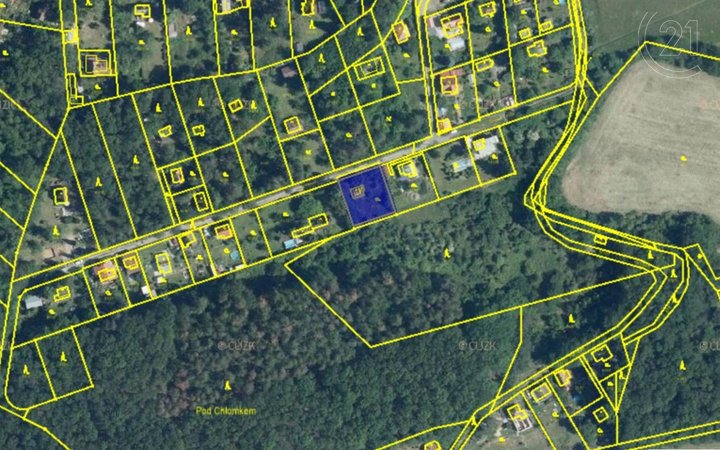 Prodej, Pozemky pro bydlení, 725m² - Petrov - Chlomek