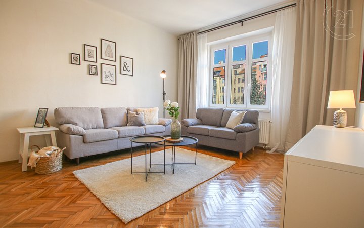 Prodej prostorného bytu v centru Brna, 85 m²