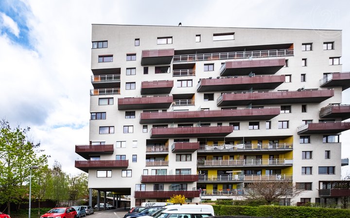 Prodej bytu 1+kk, 37,6 m² + balkon 7 m², Praha - Záběhlice