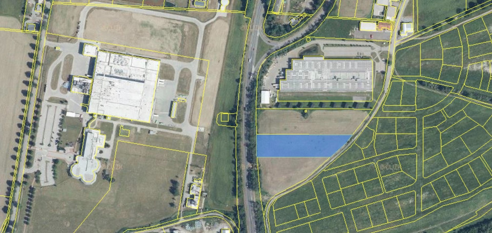 Prodej pozemku pro komerční výstavbu, 7 273 m², Poříčí nad Sázavou