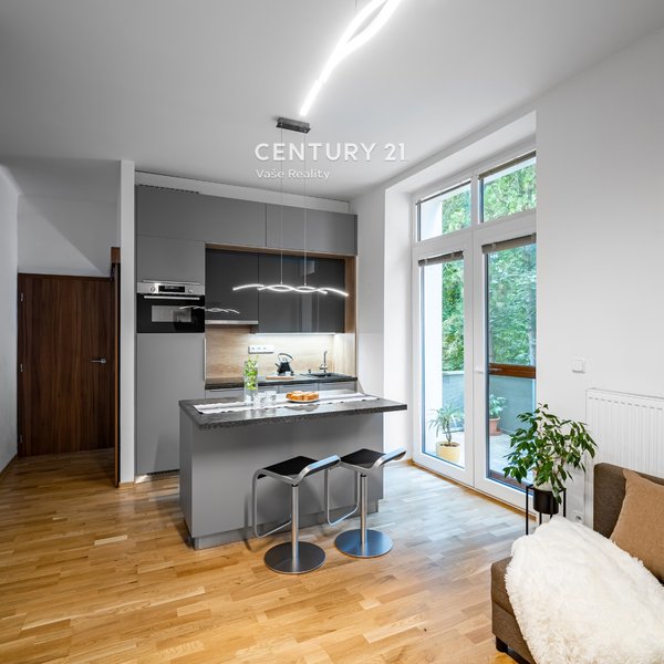 Prodej bytu 2+kk 40m² s terasou, Brno - Bystrc