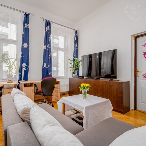Prodej prostorného bytu 3+1,  87,5 m² - Praha 3 - Krásova ul. - Žižkov