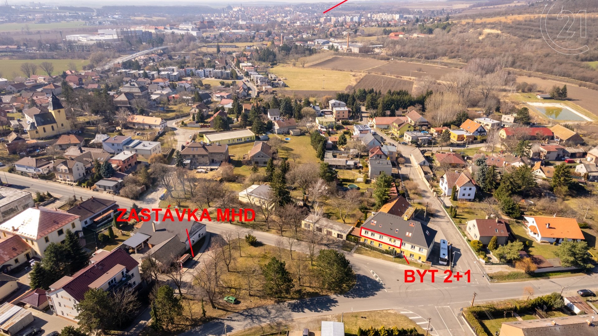 Prodej bytu  2+1,  93 m² - Kutná Hora - Malín