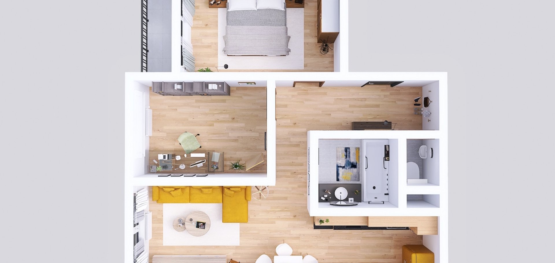 Prodej zrekonstruovaného bytu 3+kk s lodžií a sklepem,  65 m² - Příbram III