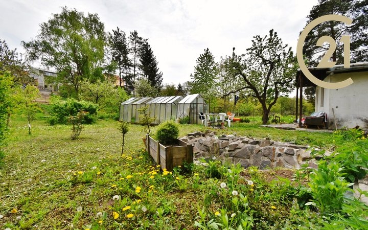 Prodej zahrady 1 642 m²  s chatou č.ev. (16 m²) - Brno - Brněnské Ivanovice