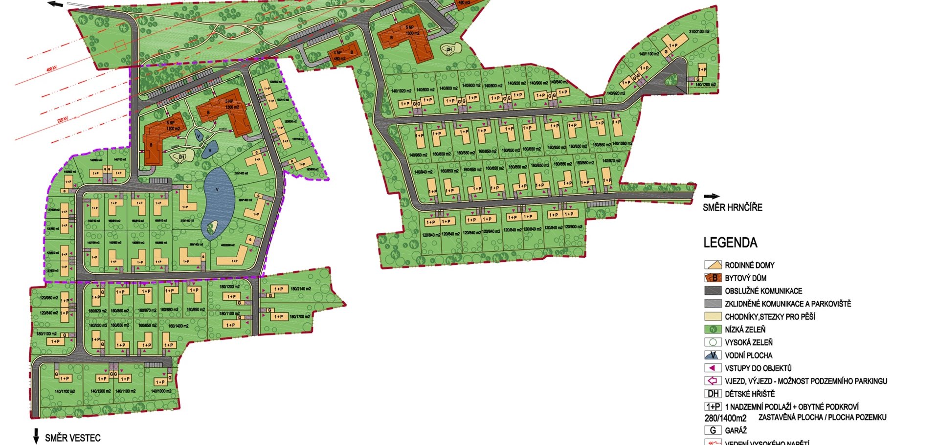 Prodej souboru pozemků s budoucím potenciálem, 142 607 m², Praha - Kunratice