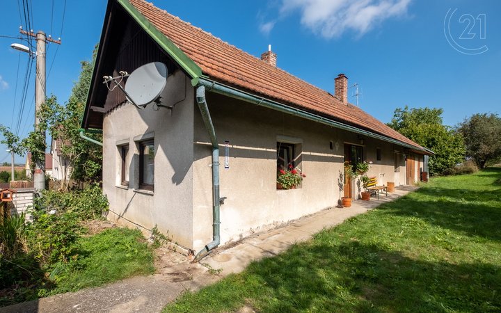 Prodej rodinného domu 87 m² se zahradou 1500 m2 v obci Prasek