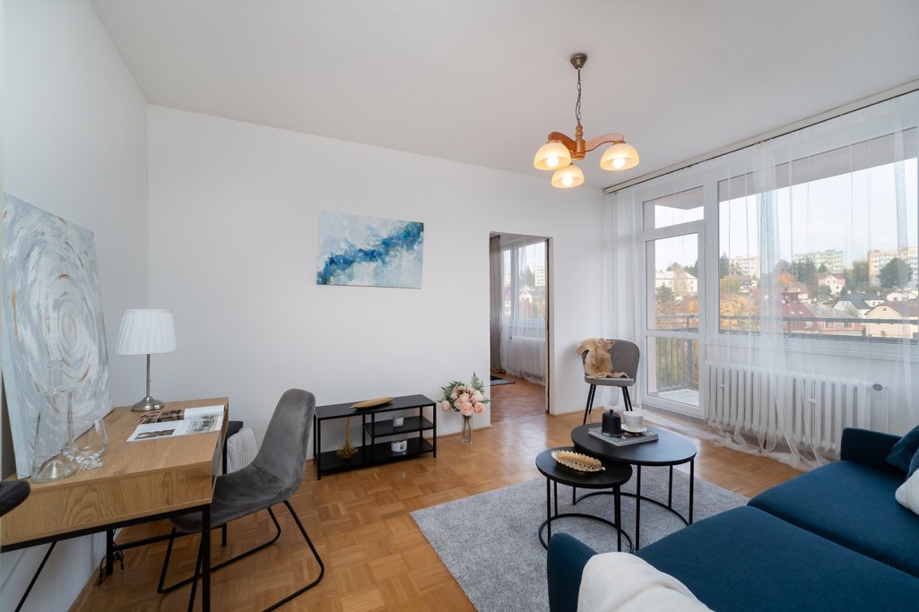 Prodej bytu 3+1, 70,6 m² s balkónem, Liberec -