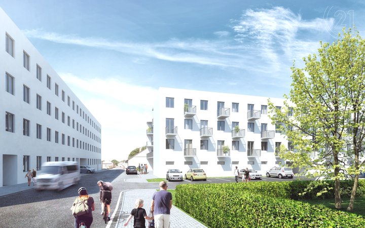 Pronájem bytů 2kk Svitavy Říční CP 50 m2