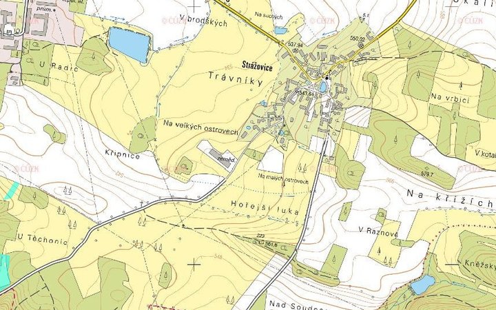 Strážovice u Pačejova, zemědělské pozemky, 8 481 m2