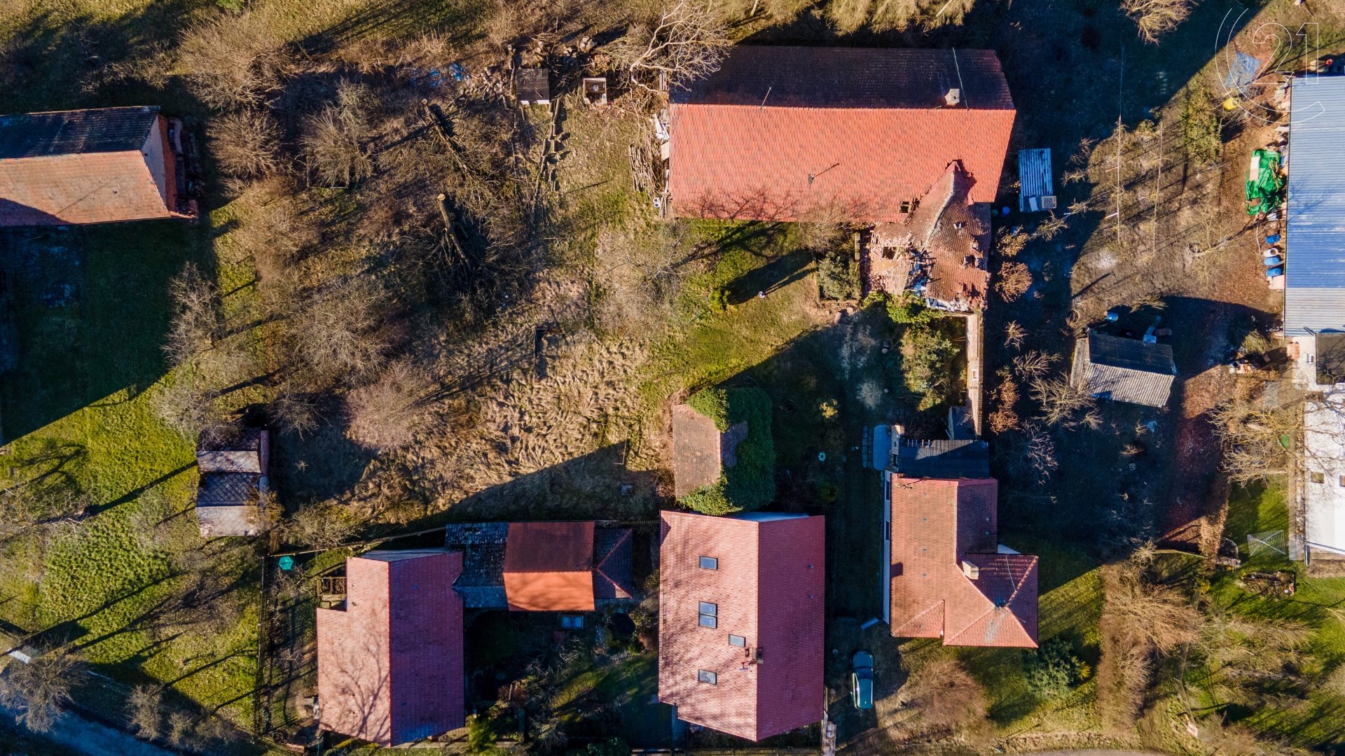 Krásná, rovinatá stavební parcela 2.206 m2 v obci Librantice