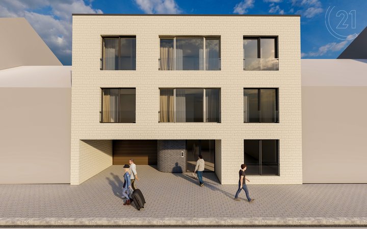Novostavba bytu 2+kk, 71m2 v Rezidenci Obřanská v Maloměřicích