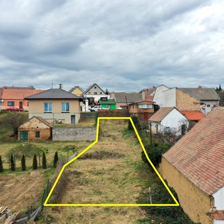 Prodej stavebního pozemku včetně projektu a povolení, 492 m² - Tasovice