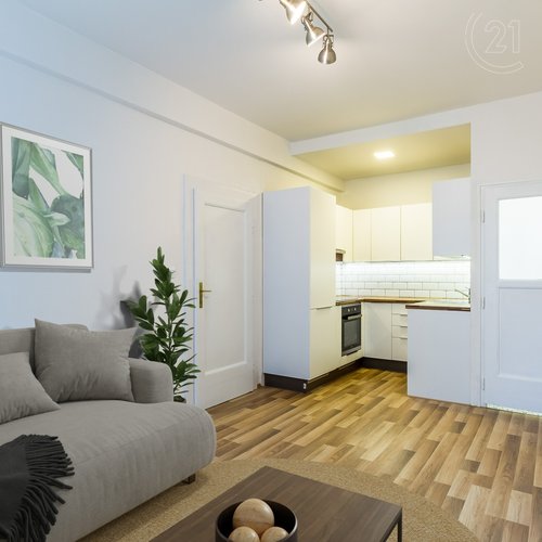 Pronájem bytu 2+kk (43 m²) - Praha - Libeň