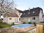 Velké Němčice, dvougenerační RD 7+2, pozemek 898 m2, bazén, zahrada - rodinný dům - Domy Břeclav
