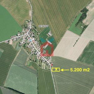 Prodej, Zemědělská půda, 5.200m² - Uničov - Benkov