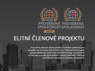 NAŠE PARTNERSKÁ KANCELÁŘ - ELITNÍ ČLEN - PROVĚŘENÁ SPOLEČNOST