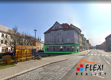 Pronájem komerčního prostoru s vitrínami, 120 m² ul. Korunní, Ostrava