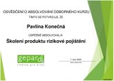 Certifikát 1