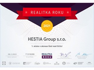 Získali jsme ocenění Realitka roku