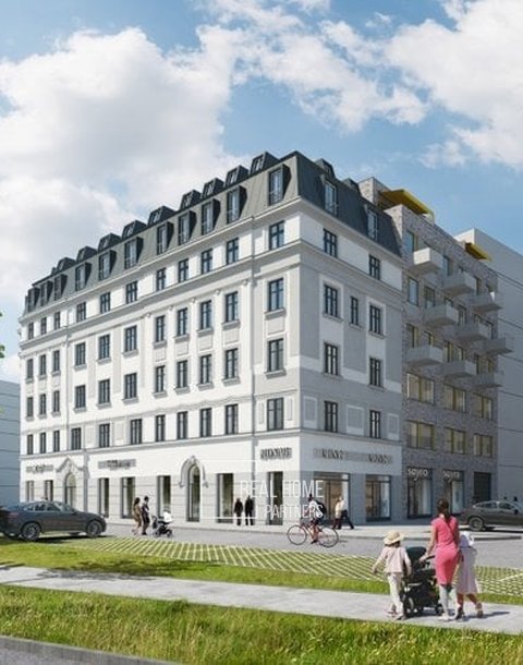 Prodej novostavba cihlový byt 1+kk 32 m2 s balkónem, garážové stání, U Vaňkovky, Brno - střed