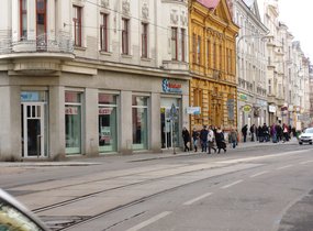 Pronájem, Obchodní prostory, 107 m², ul. Nádražní u ul. Stodolní, Mor. Ostrava.