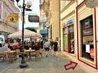 Pronájem obchodních prostor v pěší zóně 20m²