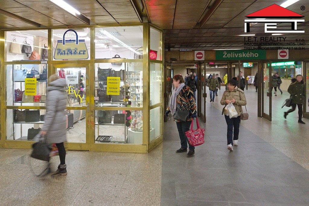 Obchod - metro Želivského, 13 m2