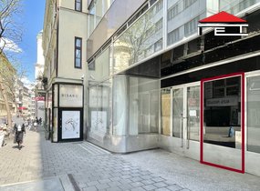 Pronájem obchodního prostoru v pěší zóně (2,2 m²)