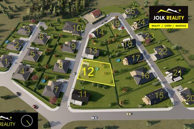 Prodej, Pozemky pro bydlení, 757 m² - Uhlířov, Ev.č.: P 12