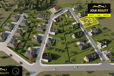 Prodej, Pozemky pro bydlení, 749 m² - Uhlířov, Ev.č.: P-23