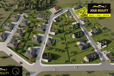Prodej, Pozemky pro bydlení, 771 m² - Uhlířov, Ev.č.: P-24