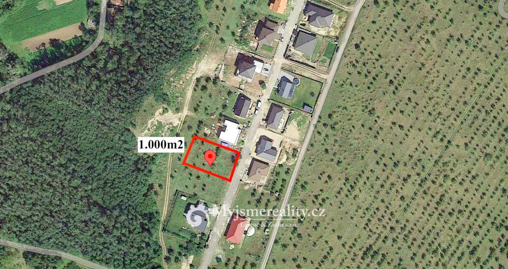 Prodej, Stavební pozemek, 1.000 m² - Mikulovice okr. Znojmo