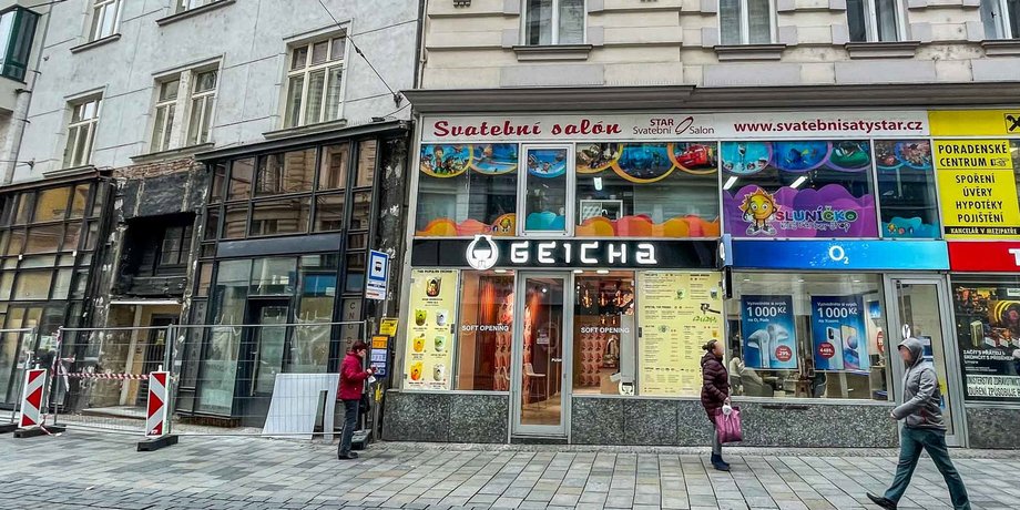 Rental of premium retail space with an area of 47 m² on Masarykova Street